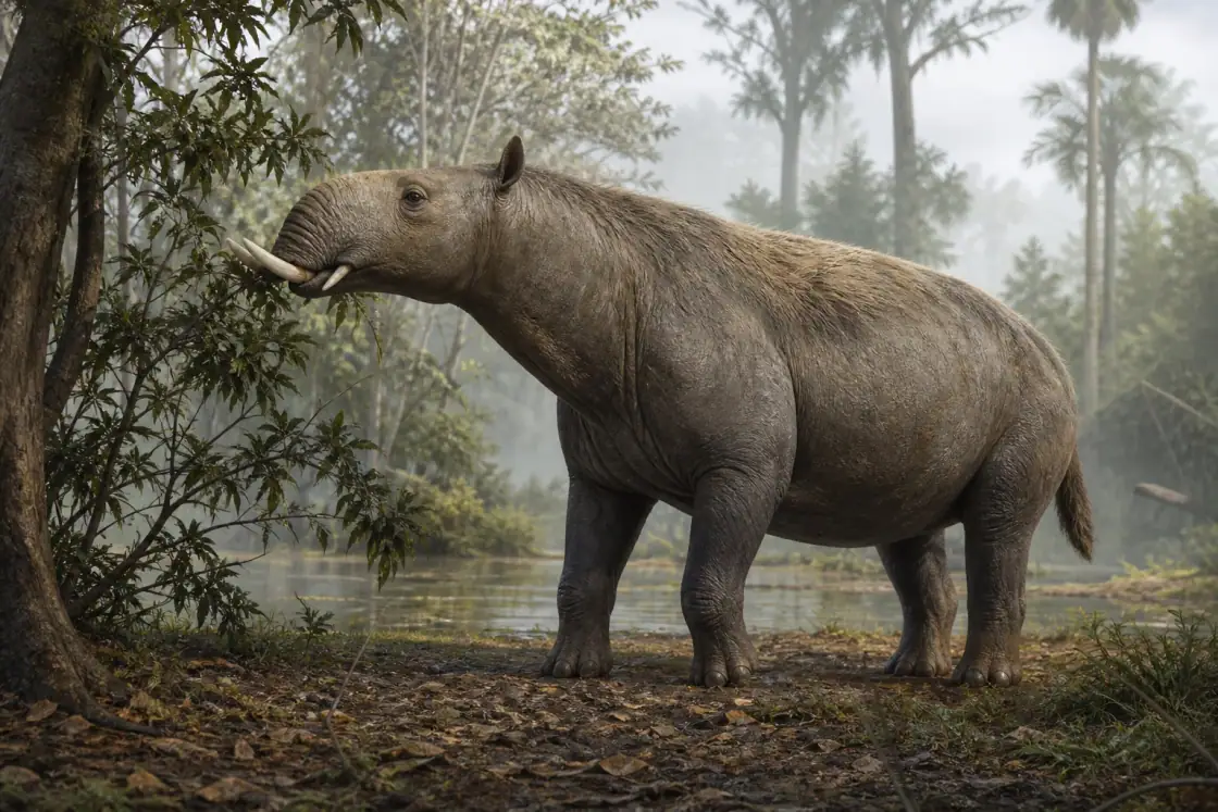 Astrapotherium (Astrapotherium magnum) · scientific reconstruction