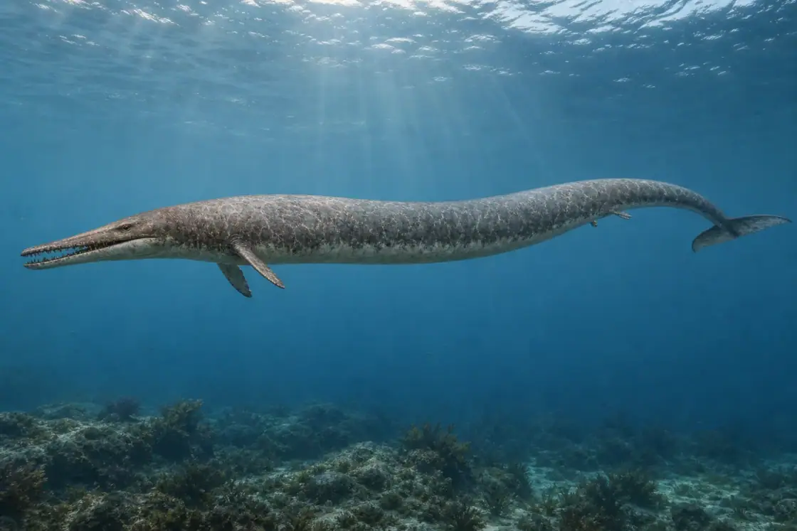 Basilosaurus (Basilosaurus isis) · scientific reconstruction