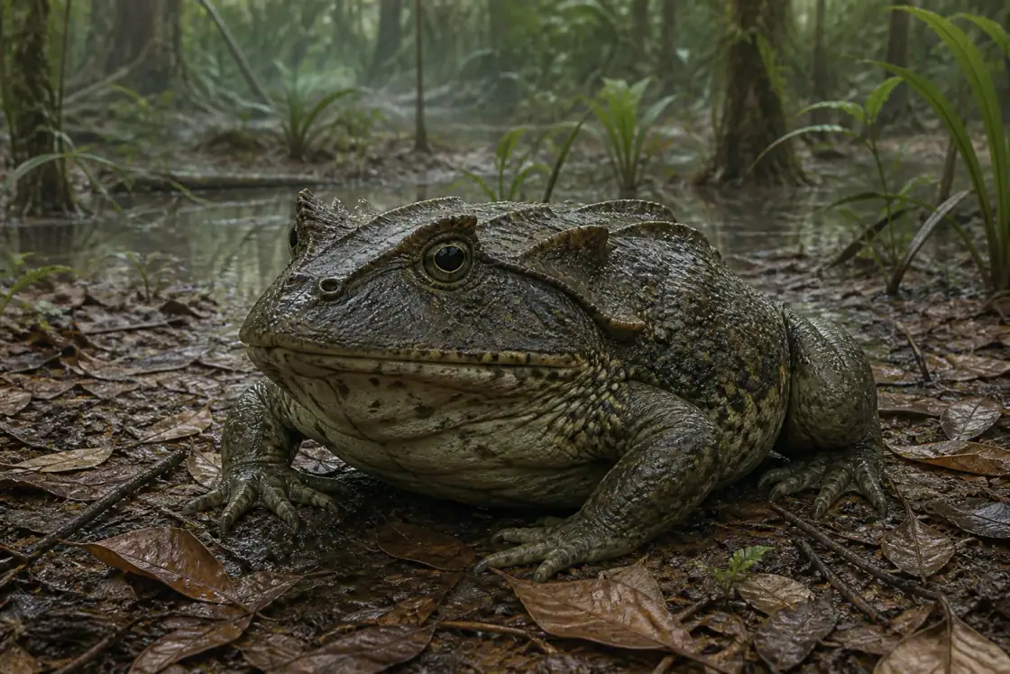 Beelzebufo (Beelzebufo ampinga) · scientific reconstruction