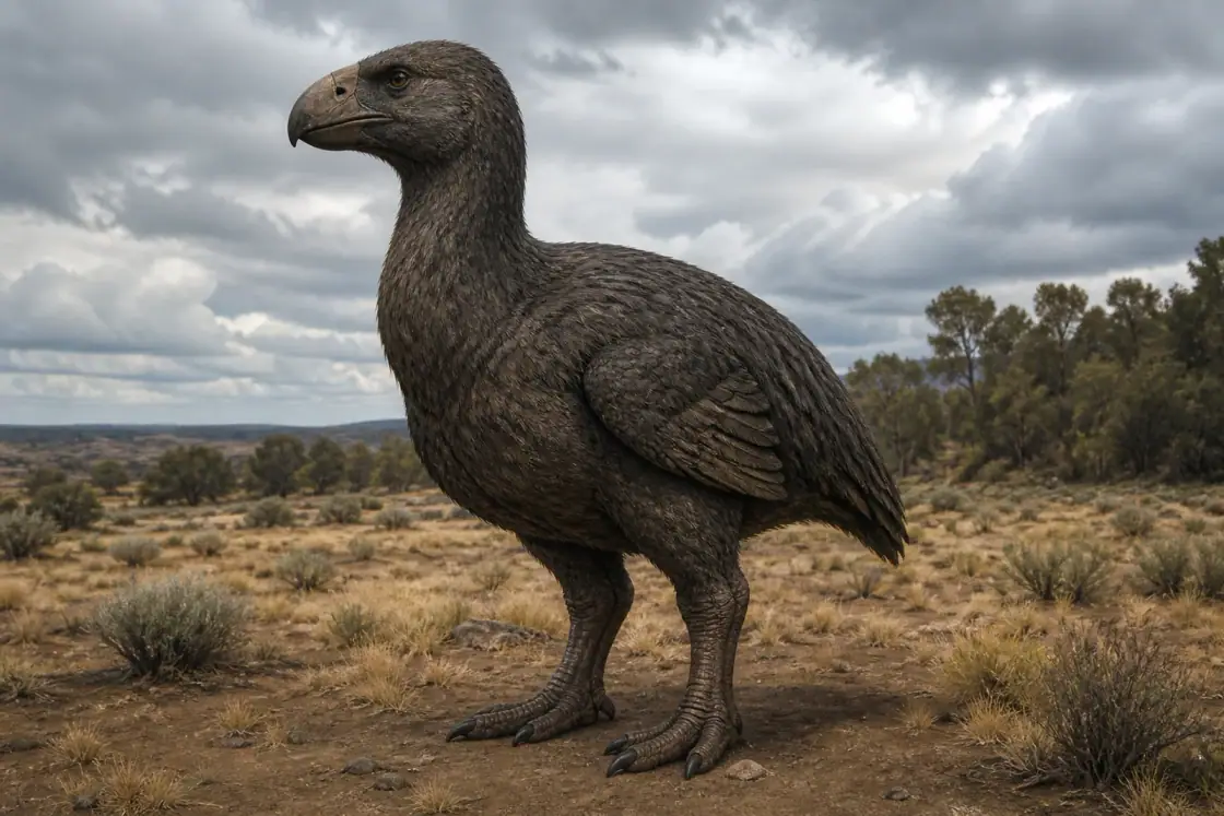 Brontornis (Brontornis burmeisteri) · scientific reconstruction
