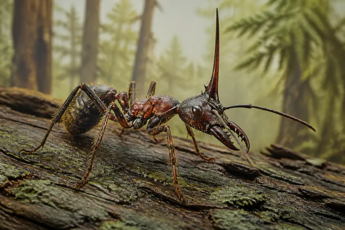 Ceratomyrmex (Ceratomyrmex ellenbergeri) · scientific reconstruction