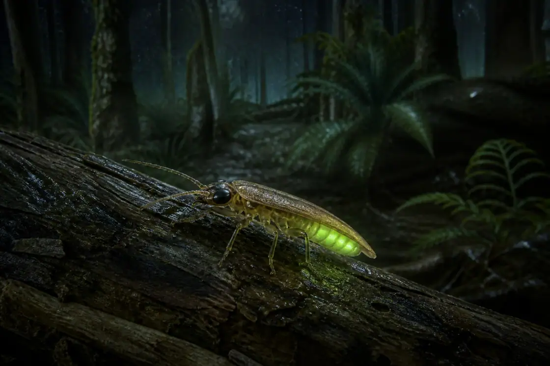Cretophengodes (Cretophengodes azari) · scientific reconstruction