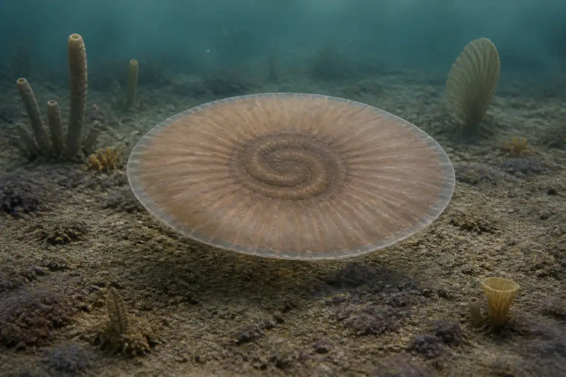 Eldonia (Eldonia ludwigi) · scientific reconstruction