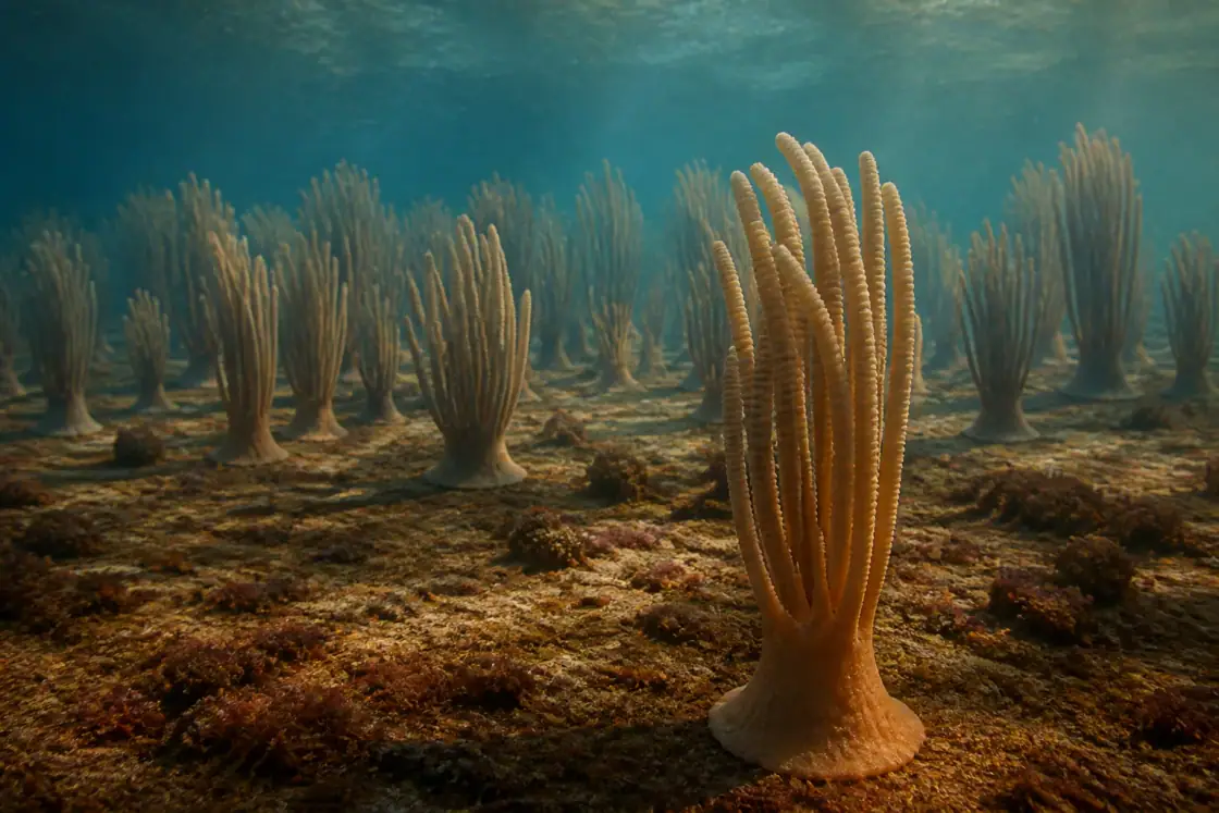 Funisia (Funisia dorothea) · scientific reconstruction