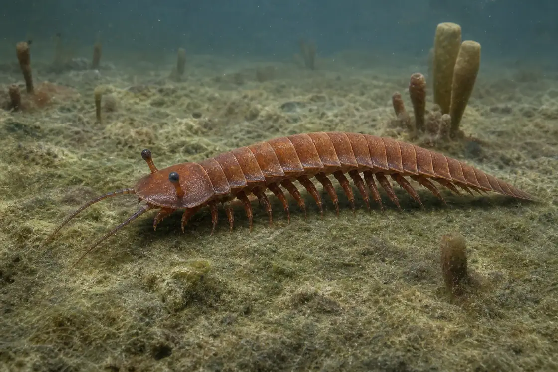 Fuxianhuia (Fuxianhuia protensa) · scientific reconstruction
