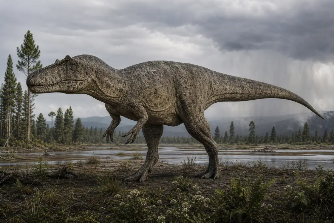 Giganotosaurus (Giganotosaurus carolinii) · scientific reconstruction