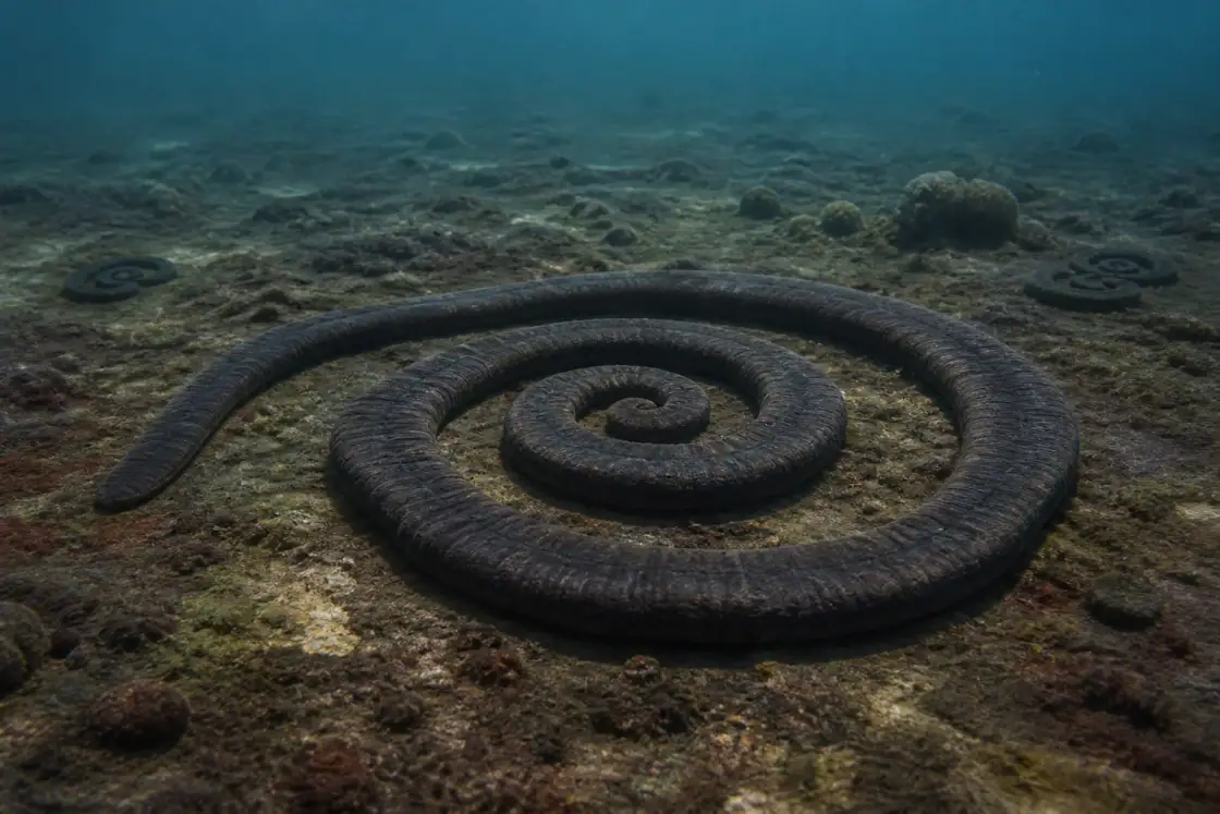 Grypania (Grypania spiralis) · scientific reconstruction
