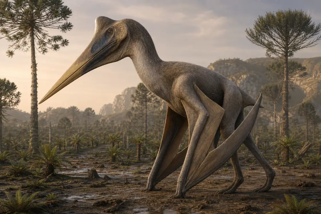 Hatzegopteryx (Hatzegopteryx thambema) · scientific reconstruction