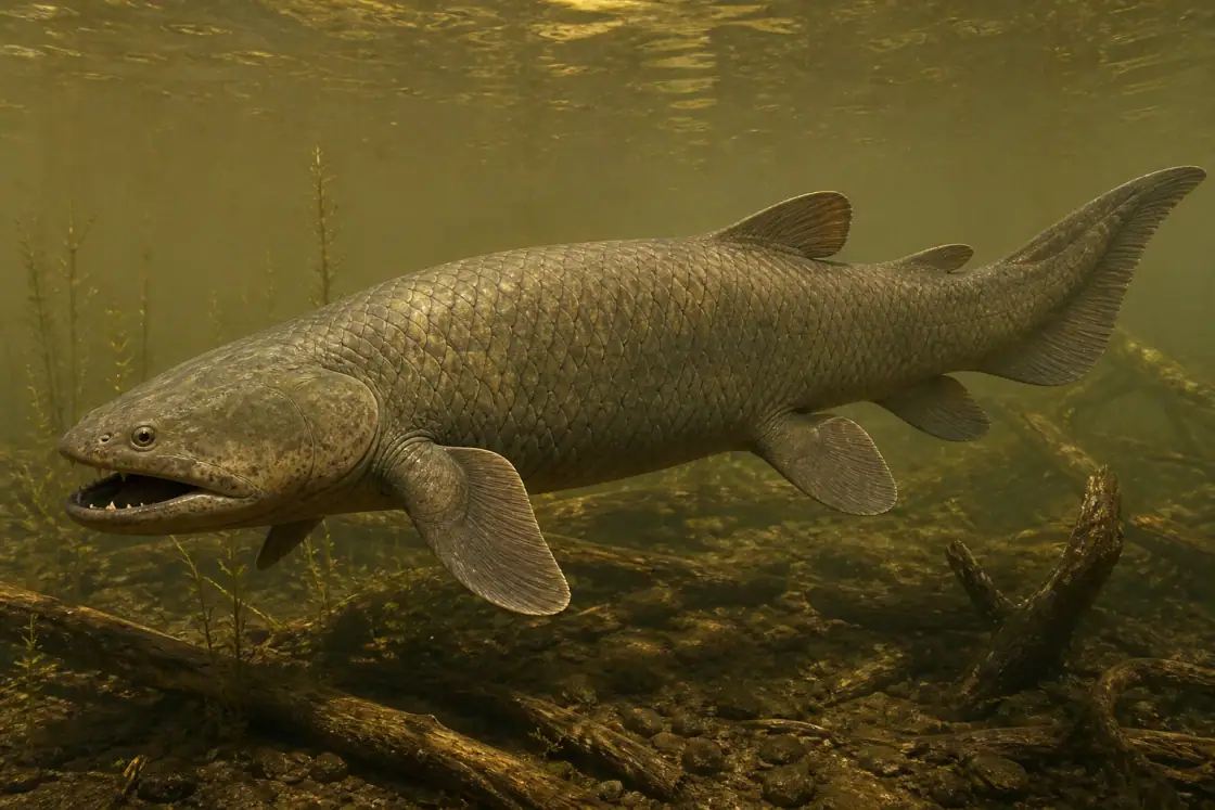 Hyneria (Hyneria lindae) · scientific reconstruction