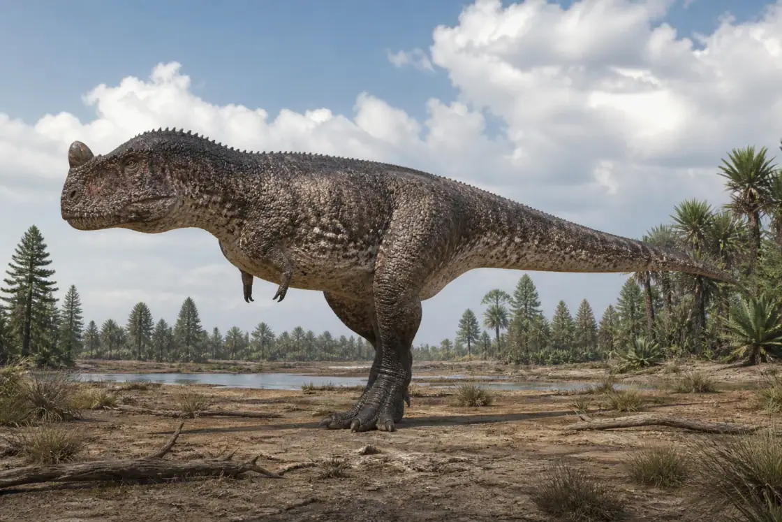 Majungasaurus (Majungasaurus crenatissimus) · scientific reconstruction