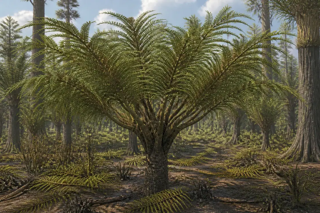 Medullosa (Medullosa noei) · scientific reconstruction