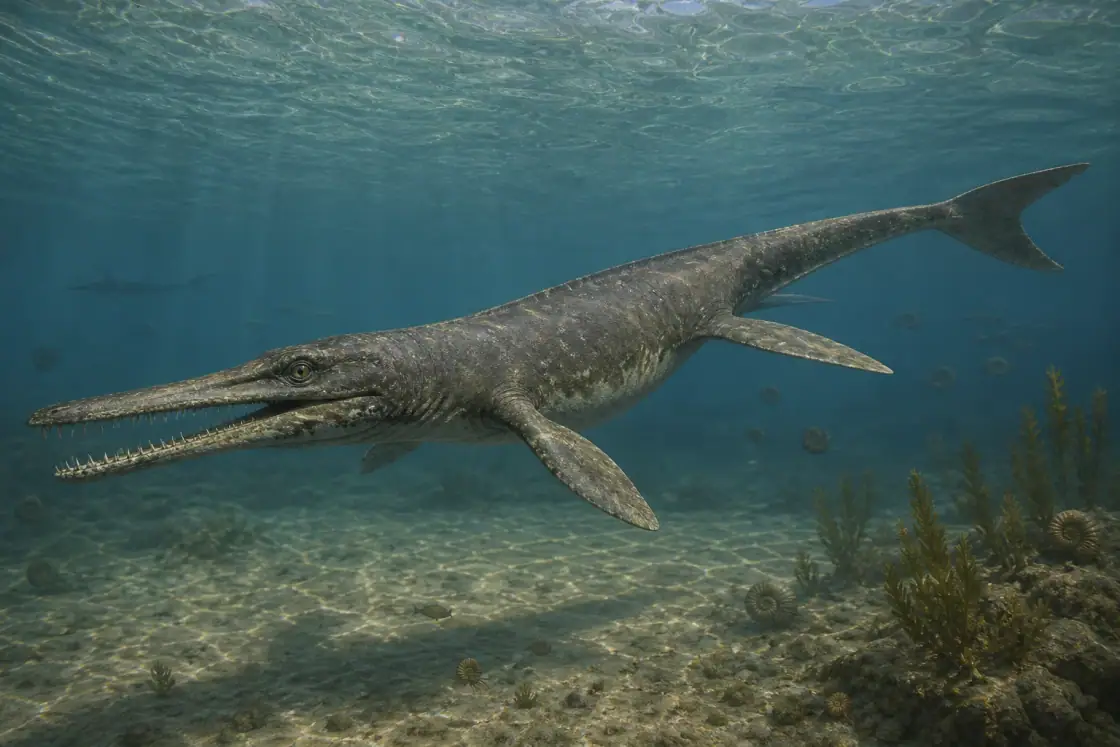 Metriorhynchus (Metriorhynchus superciliosus) · scientific reconstruction