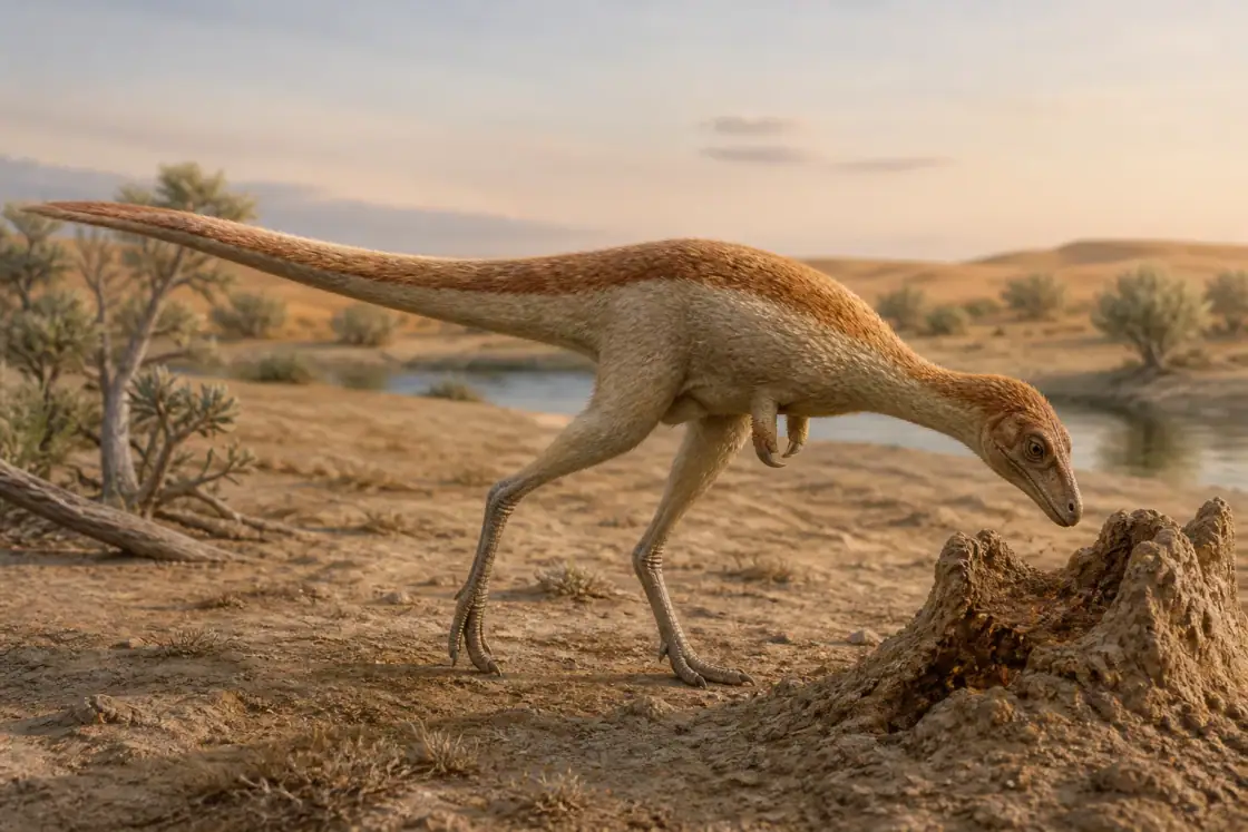 Mononykus (Mononykus olecranus) · scientific reconstruction