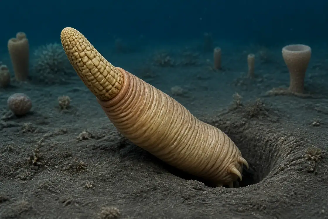 Ottoia (Ottoia prolifica) · scientific reconstruction