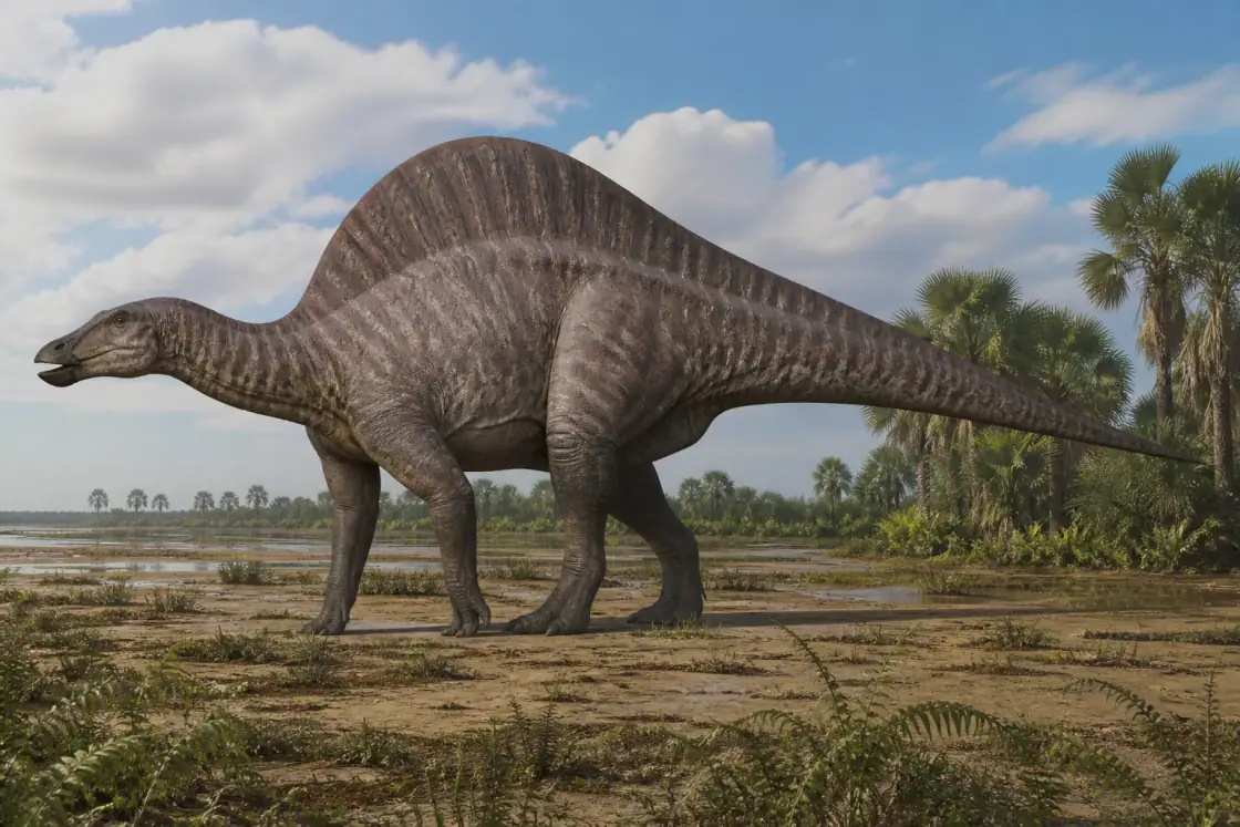 Ouranosaurus (Ouranosaurus nigeriensis) · scientific reconstruction