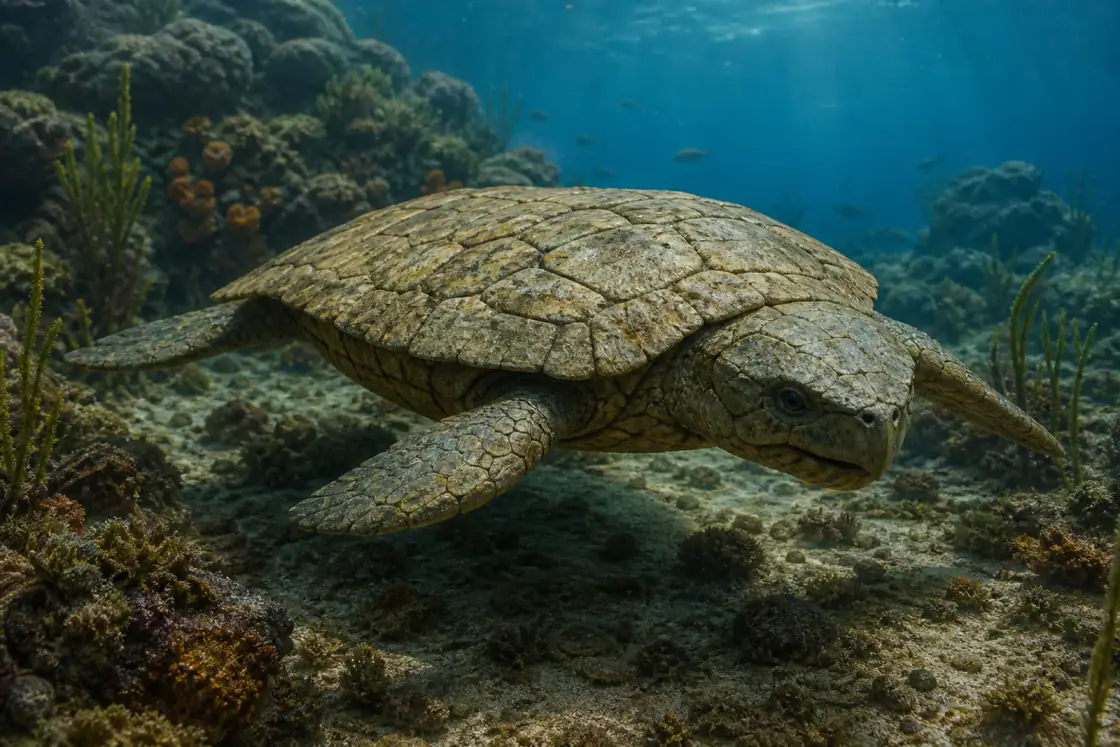 Placochelys (Placochelys placodonta) · scientific reconstruction