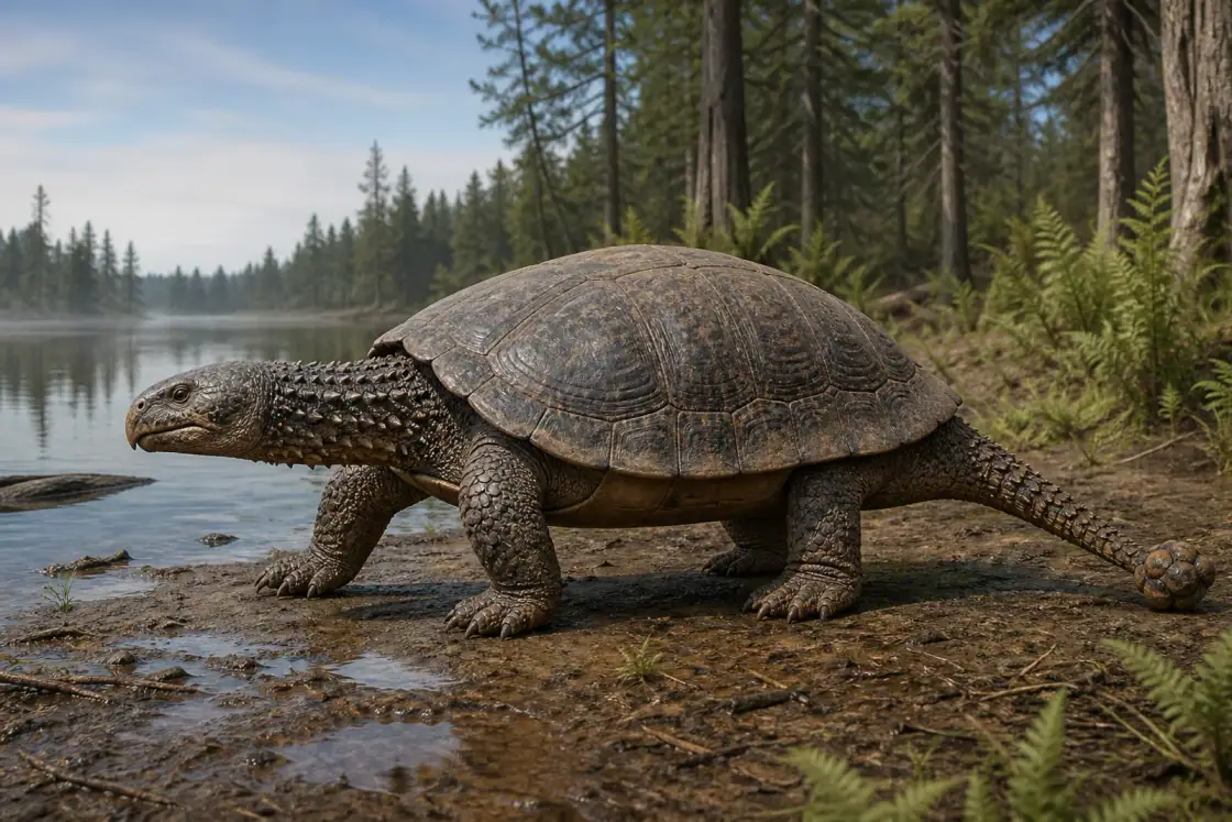 Proganochelys (Proganochelys quenstedtii) · scientific reconstruction