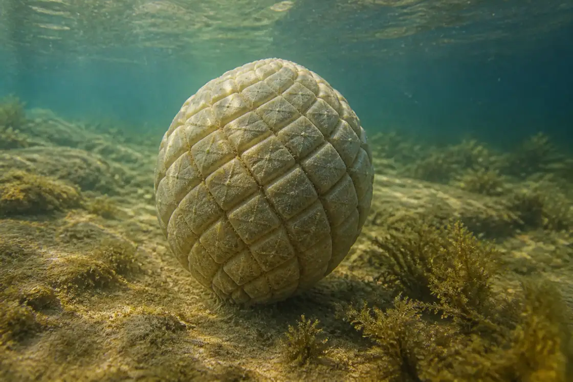 Receptaculites (Receptaculites oweni) · scientific reconstruction