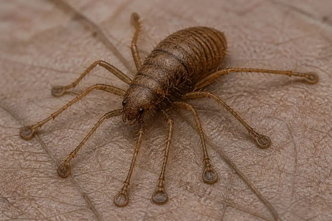 Exquisite Saurophthirus (Saurophthirus exquisitus) · scientific reconstruction