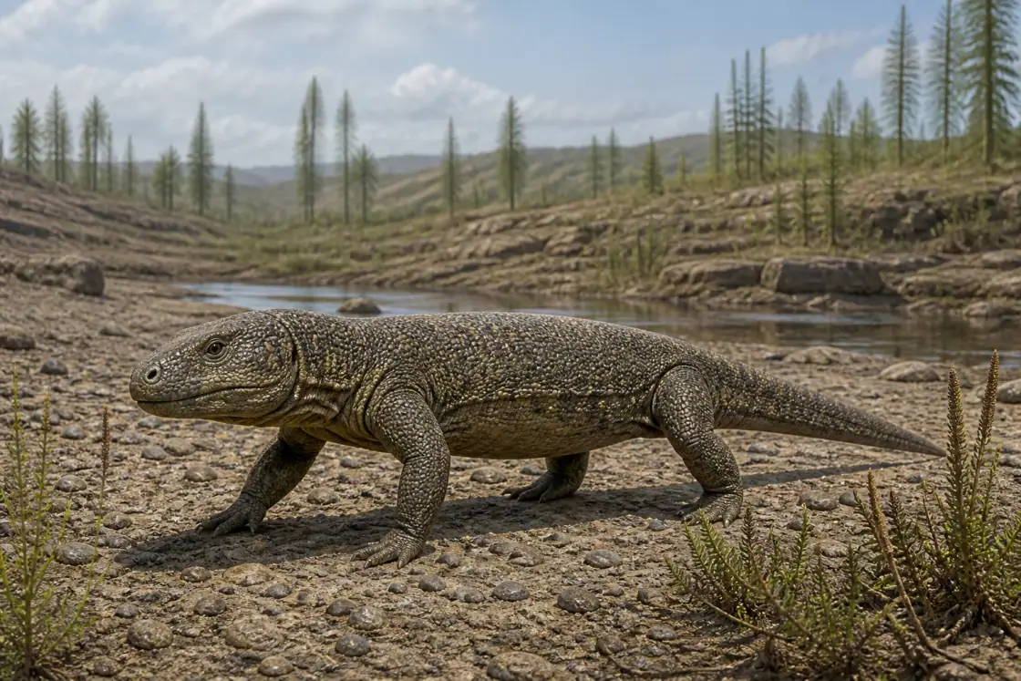 Seymouria (Seymouria baylorensis) · scientific reconstruction