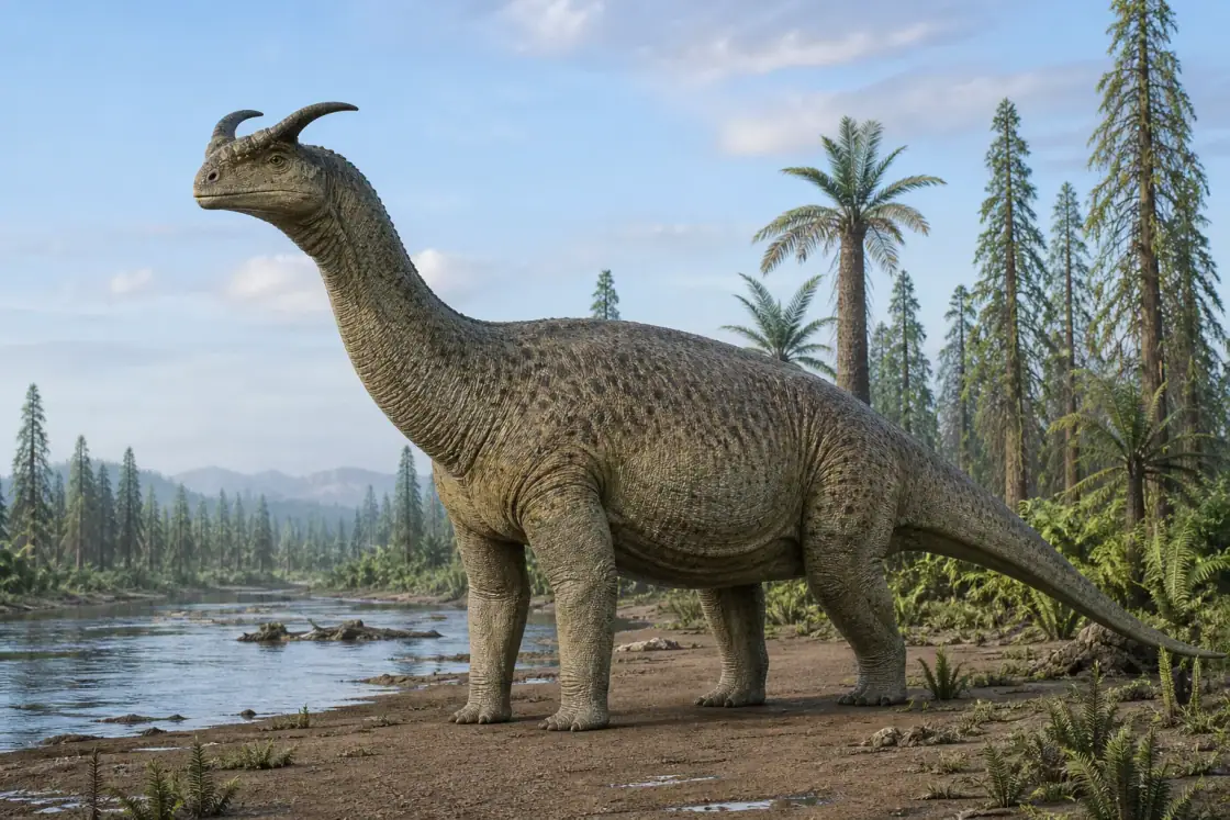 Shringasaurus (Shringasaurus indicus) · scientific reconstruction