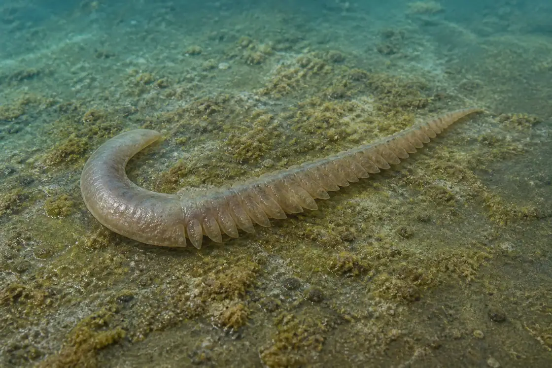 Spriggina (Spriggina floundersi) · scientific reconstruction