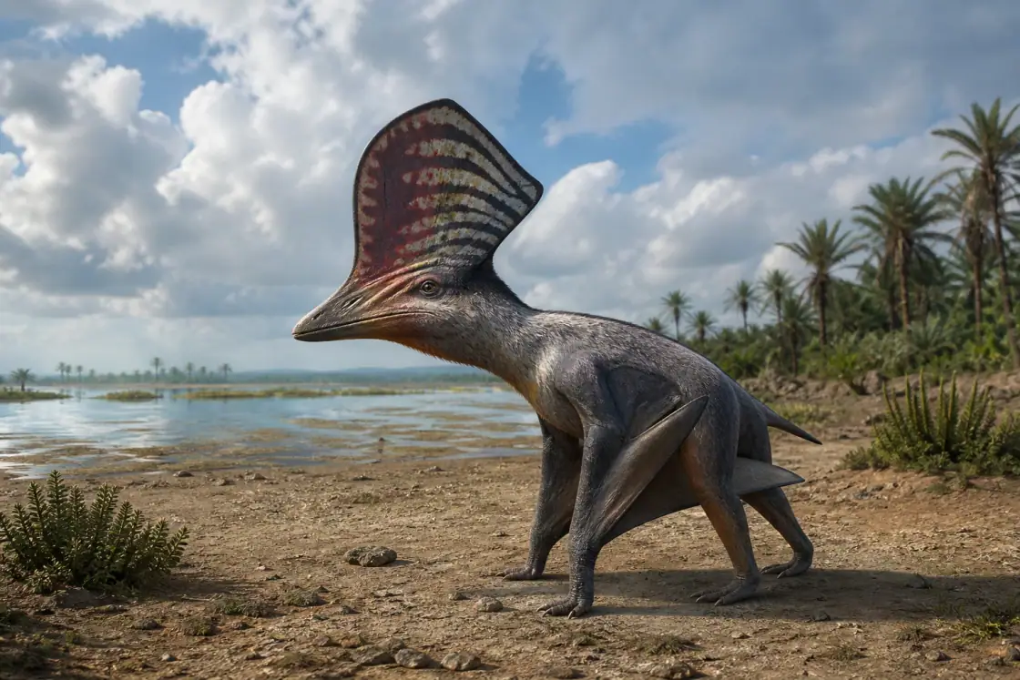 Tapejara (Tapejara wellnhoferi) · scientific reconstruction