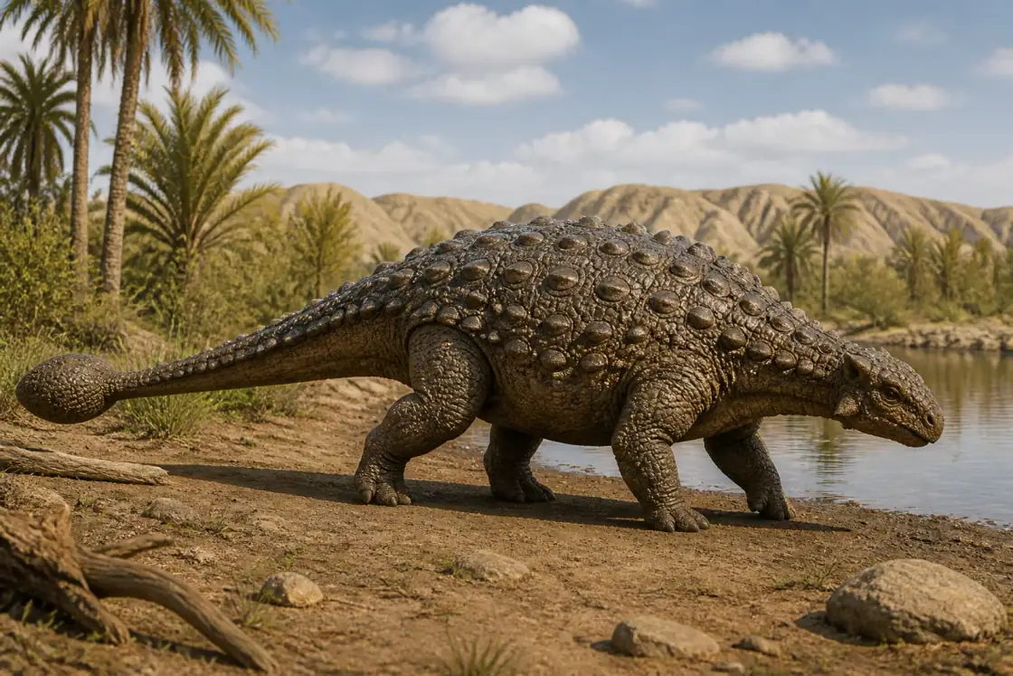 Tarchia (Tarchia kielanae) · scientific reconstruction