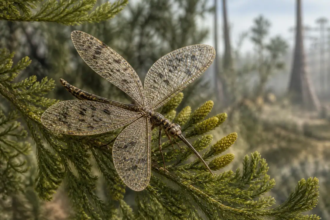 Tchirkovaea (Tchirkovaea guttata) · scientific reconstruction