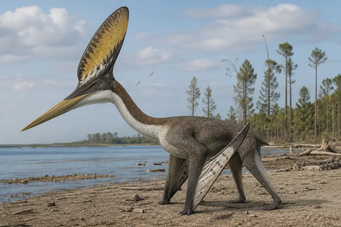 Thalassodromeus (Thalassodromeus sethi) · scientific reconstruction