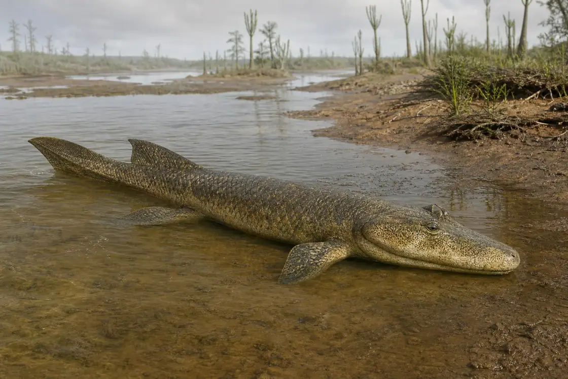 Tiktaalik (Tiktaalik roseae) · scientific reconstruction