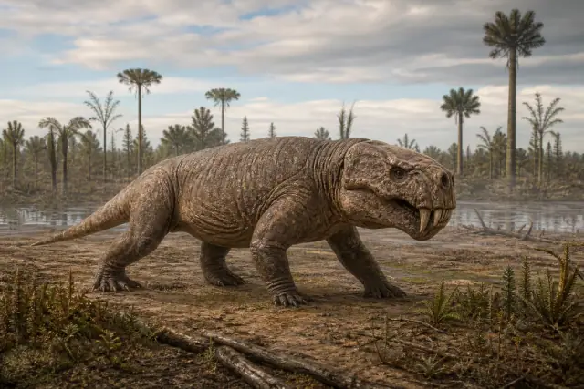 Anteosaurus · scientific reconstruction