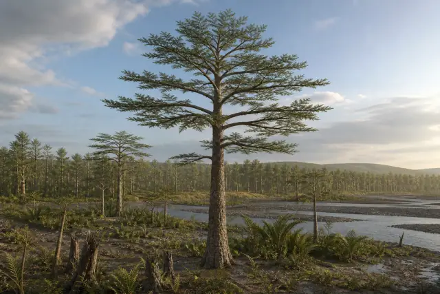 Archaeopteris · scientific reconstruction