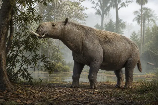 Astrapotherium · scientific reconstruction