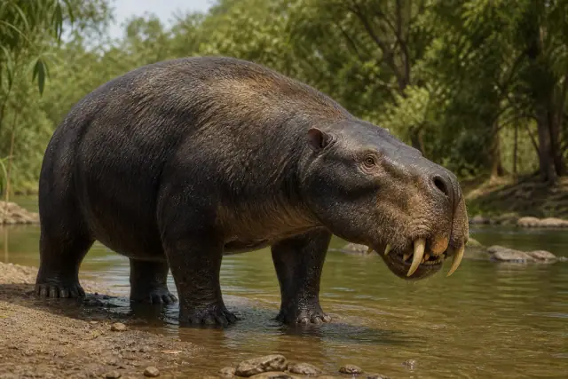 Coryphodon · scientific reconstruction