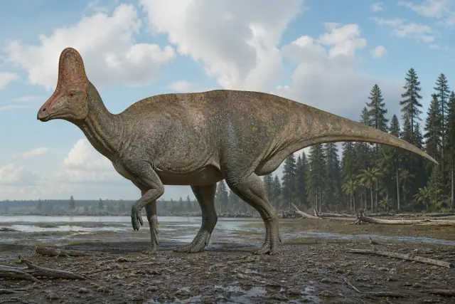 Corythosaurus · scientific reconstruction