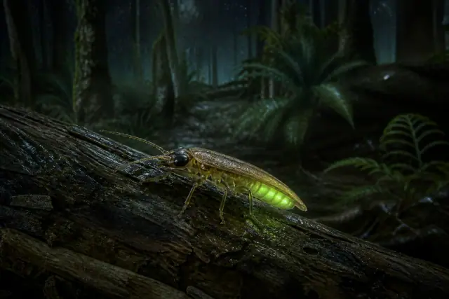 Cretophengodes · scientific reconstruction