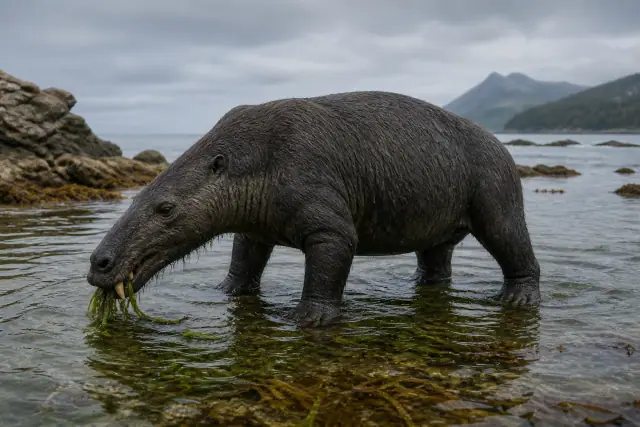 Desmostylus · scientific reconstruction