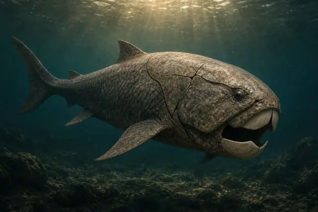 Dunkleosteus · reconstitution scientifique