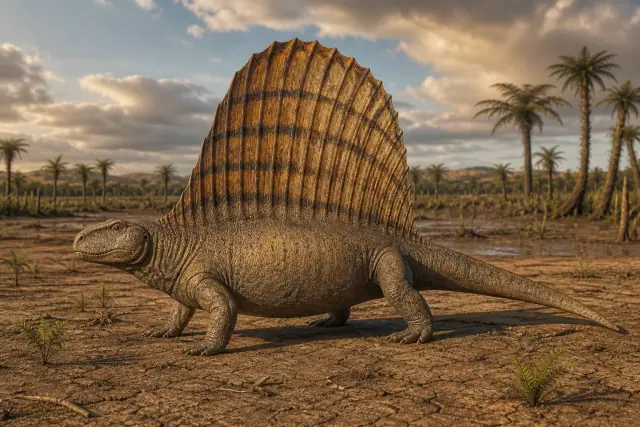 Edaphosaurus · scientific reconstruction