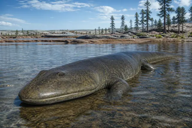 Eryosuchus · scientific reconstruction