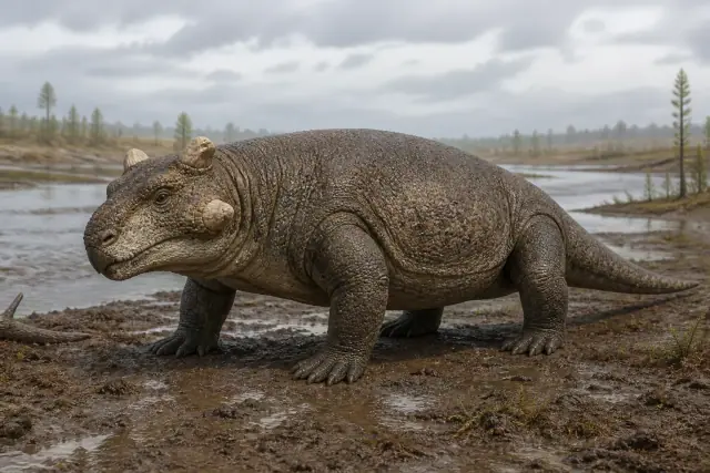 Estemmenosuchus · scientific reconstruction