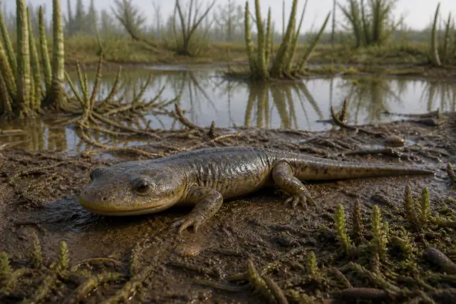Gerobatrachus · scientific reconstruction