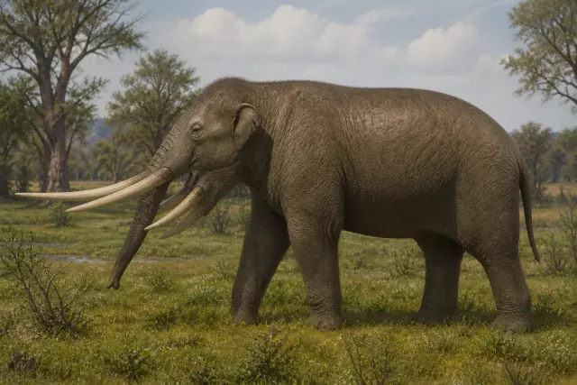 Gomphotherium · scientific reconstruction
