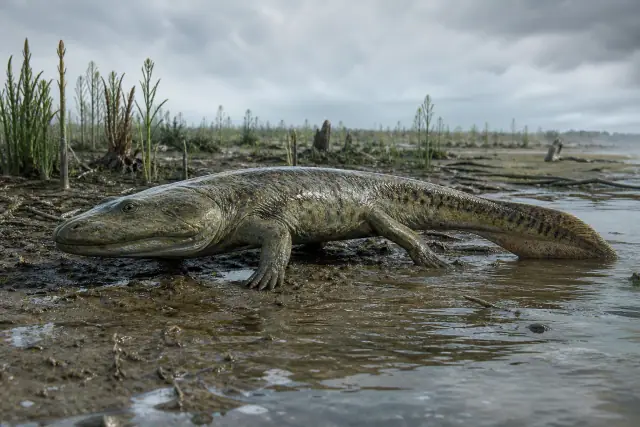 Ichthyostega · scientific reconstruction