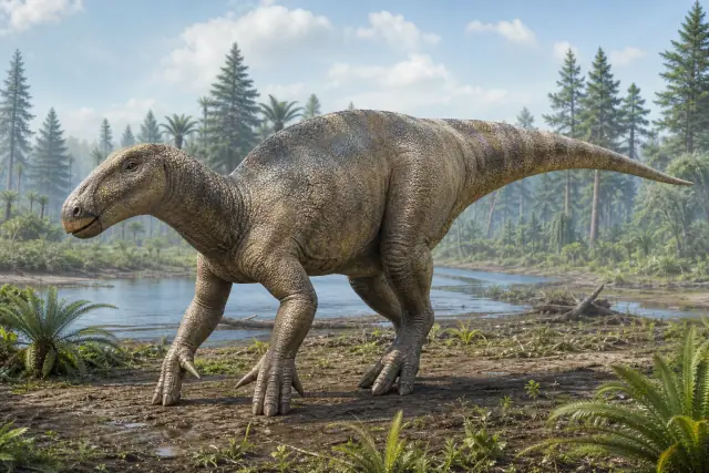 Iguanodon · scientific reconstruction