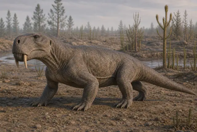 Inostrancevia · scientific reconstruction