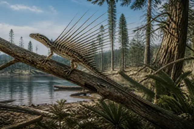 Longisquama · scientific reconstruction