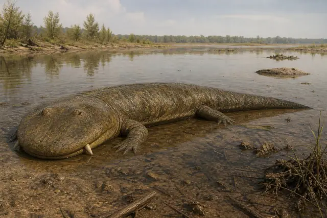 Mastodonsaurus · scientific reconstruction