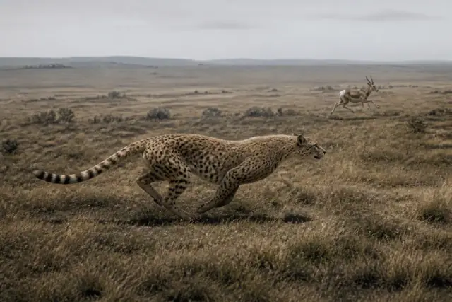 American cheetah · scientific reconstruction